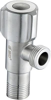 Valve d'arrêt d'angle de salle de bains, vanne d'arrêt d'angle de toilette, vanne