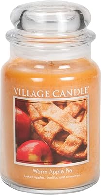 Village candle warm apple pie grande bougie parfumée en verre, 602 g, marron. La boutique DIAYTAR COTE D'IVOIRE se distingue par son choix immense de produits, allant des articles de puériculture aux électroménagers. Avec une telle variété, les clients peuvent comparer et acheter les produits qui leur conviennent le mieux. L'équipe de DIAYTAR COTE D'IVOIRE s'efforce de proposer les meilleures offres et promotions.