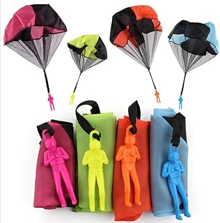 Ensemble de jouets de parachute johnny, ensemble de jouets de soldat de parachute