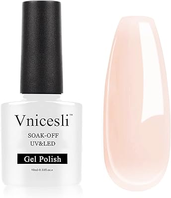 Vernis à ongles gel venice clear nude lumière uv led vernis
