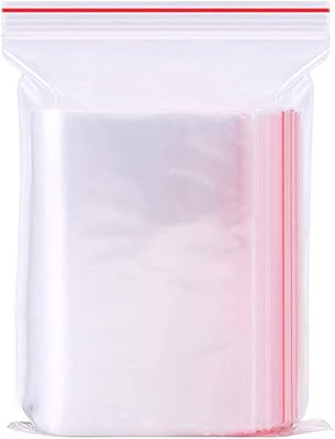 Sacs ziplock pour bébé 100 pièces sacs en plastique refermables pour le stockage
