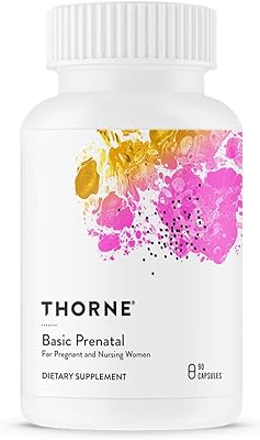 Thorne basic prenatal - multifolate bien documenté pour les femmes enceintes et allaitantes