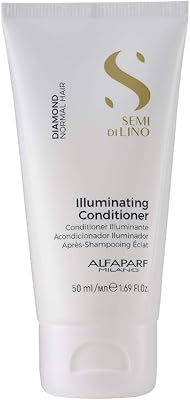 Alfaparf milano semi di lino diamond baume lumineux format voyage sans sulfate, 50