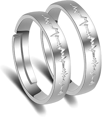 Bagues de promesse heartbeat pour couples bagues assorties réglables pour petite amie cadeaux d'anniversaire et mari. La boutique en ligne Diaytar Côte d'Ivoire offre une grande variété de produits, allant de l'électronique aux produits alimentaires, en passant par les vêtements et les accessoires.
