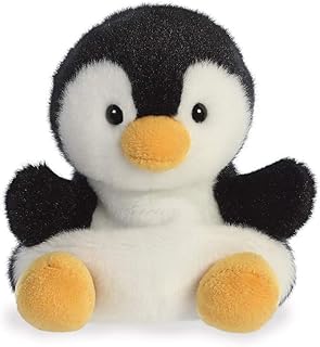 Peluche pingouin chilien aurora, 33481, 5", noir et blanc