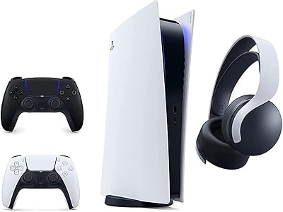 Console de jeu playstation 5 édition numérique avec casque 3d playstation. DIAYTAR COTE D'IVOIRE est plus qu'une simple boutique en ligne ; c'est une communauté qui rassemble les meilleurs produits et les meilleures marques sous un même toit virtuel. Avec plus de 300 000 références, les clients ont l'opportunité de découvrir de nouveaux produits et de suivre les dernières tendances du marché. La boutique en ligne se modernise constamment pour offrir une expérience d'achat sans pareil.