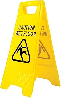 Panneau d'avertissement pour sol mouillé