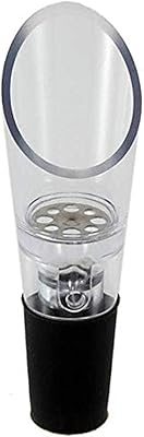 Verseur à vin en plastique avec bouchon en caoutchouc pour bouteilles. DIAYTAR COTE D'IVOIRE est la boutique en ligne la plus populaire de Côte d'Ivoire, avec une offre de produits très diverse et une expérience d'achat en ligne sécurisée et facile à utiliser. Elle propose régulièrement des promotions et des offres spéciales pour satisfaire les besoins de ses clients. Les clients de DIAYTAR COTE D'IVOIRE apprécient la rapidité de livraison et la qualité des produits.