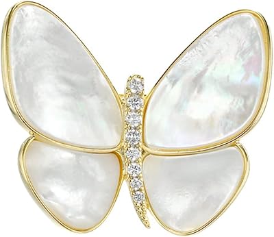 Broche pour femme papillon papillon animal mignon corsage écharpe clip
