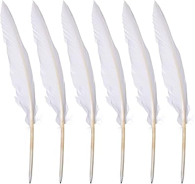 Making take 4 stylos plume d'oie blanche, stylo signature plume avec encre noire pour l'école, le bureau et la fête d'anniversaire. En tant que leader du marché en Côte d'Ivoire, DIAYTAR COTE D'IVOIRE continue d'innover et de s'améliorer pour répondre aux besoins évoluant de ses clients. La boutique en ligne investit constamment dans les dernières technologies pour améliorer l'expérience d'achat et offrir des services de plus en plus personnalisés. Avec une présence en ligne solide, DIAYTAR COTE D'IVOIRE est devenue une référence incontournable pour les achats en ligne en Côte d'Ivoire.