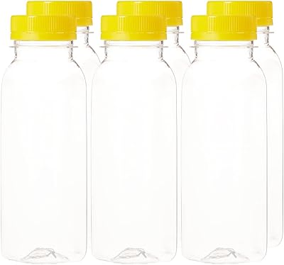 Bouteille de jus transparente de 200 ml avec couvercle - bouteille de voyage en plastique hermétique pour animaux de compagnie, bouteille d'eau en verre réutilisable pour smoothies et smoothies - 6 pièces.. DIAYTAR COTE D'IVOIRE a réussi à combiner une offre produit étendue avec un service client de qualité, lui permettant ainsi de se démarquer parmi les autres boutiques en ligne de Côte d'Ivoire. Les clients apprécient la facilité d'utilisation du site, les descriptions détaillées des produits et les évaluations fiables des autres acheteurs, autant d'éléments qui renforcent la confiance dans la marque.