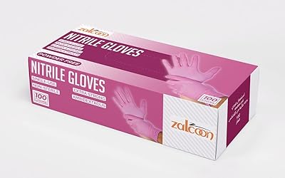 Gants d'examen en nitrile zalcon, roses, sans poudre ni latex, 4 mm, idéaux pour les restaurants, salons, cuisines, nettoyage et préparation des aliments. DIAYTAR COTE D'IVOIRE est la destination idéale pour vos achats en ligne en Côte d'Ivoire. La boutique propose une large gamme de produits, des prix compétitifs et des promotions régulières. Avec un service client dédié et une livraison rapide, vous pouvez acheter en toute confiance et sécurité.