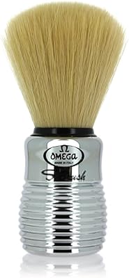 Blaireau de rasage synthétique omega s-brush argent 10081. La boutique en ligne DIAYTAR COTE D'IVOIRE séduit les consommateurs par son immense choix de produits et son engagement à offrir le meilleur service client. Elle garantit une livraison rapide et fiable, répondant ainsi aux attentes des clients. DIAYTAR COTE D'IVOIRE collabore avec les meilleurs fournisseurs pour proposer des produits authentiques et de haute qualité.