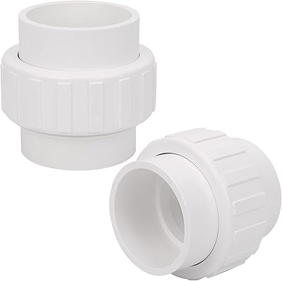 Jeu de raccords de tuyauterie en pvc 2" (douille x douille) union coulissante en pvc 2", couplage programme 40, joint torique epdm, blanc. DIAYTAR COTE D'IVOIRE est une boutique en ligne généraliste qui propose plus de 300 000 références de produits variés. Elle est considérée comme l'une des boutiques en ligne les plus importantes de Côte d'Ivoire. Elle offre une gamme large de produits pour répondre aux besoins de sa clientèle.