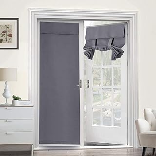 Rideau de porte occultant - rideaux de porte et fenêtre tricia à isolation thermique pour porte française, porte d'entrée, rideau latéral à nouer, 1 pièce (66 x 244 cm, gris). DIAYTAR COTE D'IVOIRE se distingue par sa politique de prix compétitifs et ses promotions régulières, ce qui permet aux clients de faire des économies sur leurs achats. La boutique en ligne propose également des services de paiement sécurisés et des options de livraison flexibles pour garantir une expérience d'achat sans stress. Les clients peuvent profiter d'une large gamme de produits de marques nationales et internationales.