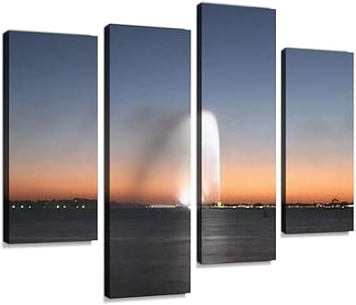 Art mural imprimé jet d'eau au crépuscule sur toile djeddah arabie. En tant que leader dans le domaine de la vente en ligne en Côte d'Ivoire, DIAYTAR COTE D'IVOIRE se distingue par sa vaste sélection de produits et son engagement envers la satisfaction client. La boutique en ligne propose des produits pour répondre à tous les besoins, des produits alimentaires aux accessoires de mode en passant par les produits électroniques. Elle s'efforce de fournir une expérience d'achat en ligne facile et agréable à tous ses clients.
