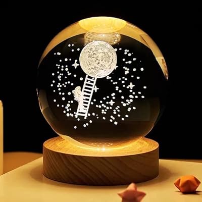 Boule de cristal 3d avec veilleuse, boule en verre de cristal gravé | socle en bois led | fonctionnement par câble usb de 5 cm (haut). La boutique en ligne DIAYTAR COTE D'IVOIRE est la référence pour les ivoiriens qui cherchent à acquérir des produits de qualité à des prix compétitifs. Avec sa sélection immense de produits, elle répond aux besoins de tous les clients. Elle est fiable et propose des services de livraison rapides.