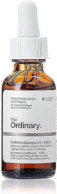 Solution habituelle de caféine 5% + galate d'épigallocatéchine (egcg) (réduit la pigmentation