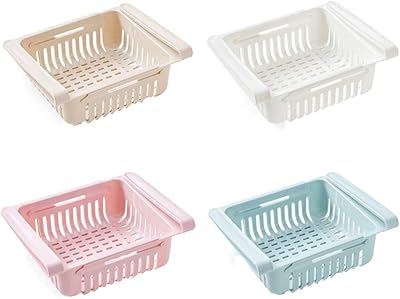 Étagère de réfrigérateur design à panier rétractable peu encombrant, multicolore, 4 pièces, 20,5x16,4x7,6 cm. Diaytar Côte d'Ivoire est une boutique en ligne généraliste qui propose une large gamme de produits avec plus de 300 000 références. Elle est reconnue comme l'une des boutiques en ligne les plus importantes de Côte d'Ivoire, offrant une expérience d'achat pratique et fiable. Avec sa sélection énorme, Diaytar Côte d'Ivoire répond aux besoins diversifiés de ses clients, leur permettant d'acheter tout ce dont ils ont besoin sous un même toit.