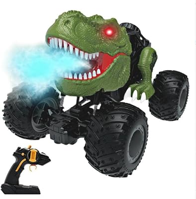 Jouet dinosaure télécommandé monster truck jouet cascadeur voiture spray jouet dinosaure rechargeable pour garçons filles, vert. La boutique DIAYTAR COTE D'IVOIRE offre une large gamme de produits, allant des produits alimentaires aux équipements ménagers, en passant par les accessoires de mode et les produits électroniques. Avec une telle diversité, les clients peuvent trouver tout ce dont ils ont besoin sous un même toit.
