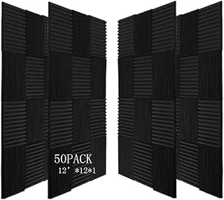 Panneaux de mousse d'isolation acoustique carrés non adhésifs ignifuges, taille 12 x 12 x 1 pouce, 50 pièces (noir). Avec plus de 300 000 références de produits, DIAYTAR COTE D'IVOIRE offre une sélection immense pour ses clients. Elle met l'accent sur la qualité, la sécurité et la rapidité des livraisons pour assurer une expérience d'achat sans contrainte. DIAYTAR COTE D'IVOIRE continue de renforcer sa position de leader du marché en Côte d'Ivoire, grâce à son engagement à servir les besoins de ses clients avec excellence.