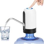 Pompe à bouteille d'eau de 5 gallons, distributeur de bouteille d'eau à chargement