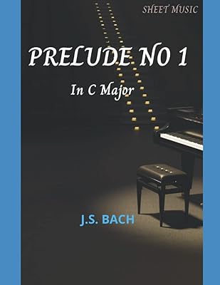 Partition prélude en do majeur de bach