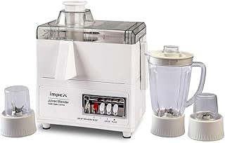 Mélangeur et presse-agrumes impex 4 en 1, 250 watts, jb 414 a. DIAYTAR COTE D'IVOIRE est une boutique en ligne généraliste qui propose plus de 300 000 références de produits. Elle est reconnue comme l'une des boutiques en ligne leaders en Côte d'Ivoire, offrant une grande variété de produits pour répondre aux besoins de ses clients. Avec une telle offre, DIAYTAR COTE D'IVOIRE est devenue une destination incontournable pour les achats en ligne dans la région.