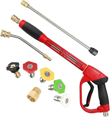 Pistolet de nettoyeur haute pression amélioré shavor avec rallonge de rechange pistolet. DIAYTAR COTE D'IVOIRE est une boutique en ligne généraliste qui propose plus de 300 000 références de produits. Elle est devenue la boutique leader en Côte d'Ivoire grâce à sa large sélection de produits et à ses prix compétitifs. Elle offre une expérience d'achat en ligne sécurisée et fiable.