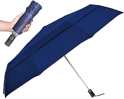 Parapluie résistant coupe-vent pour femmes, grand parapluie automatique, portable, petit, ouverture automatique, protection