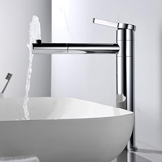 Ibergriff m11299 robinet d'évier haut, mitigeur de lavabo de salle de bain rotatif