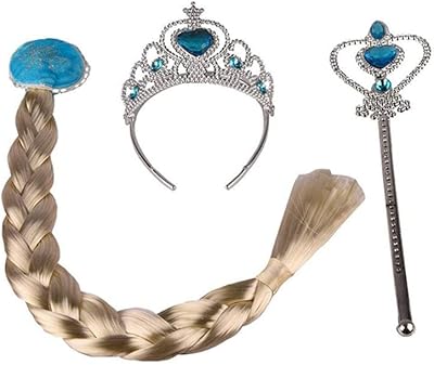 Cool baby frozen elsa ensemble d'accessoires 3 pièces perruque et baguette. Avec plus de 300000 références à disposition, DIAYTAR COTE D'IVOIRE répond parfaitement aux besoins diversifiés de sa clientèle ivoirienne. Elle propose des produits de qualité, à la fois pour les particuliers et les professionnels, et assure une livraison rapide et efficace à travers le pays. La boutique se positionne comme un partenaire commerciale de confiance pour les consommateurs ivoiriens.