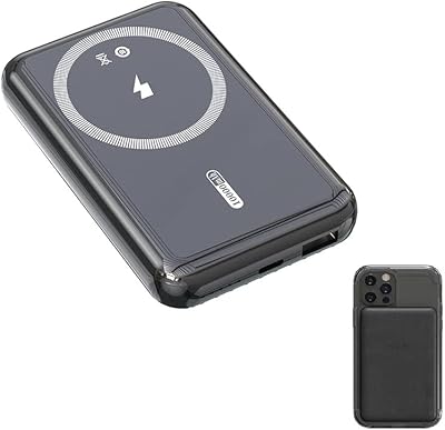 Mini banque d'alimentation magnétique sans fil pd225w 10 000 mah chargeur