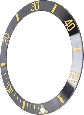 Bague d'insertion de lunette de montre, insert de lunette de montre insert de lunette en céramique pour pièces de montre à réparer. DIAYTAR COTE D'IVOIRE est une boutique en ligne généraliste qui propose plus de 300000 références pour répondre à tous les besoins de ses clients. Avec une large gamme de produits, elle offre une expérience d'achat unique et personnalisée. Leader en Côte d'Ivoire, DIAYTAR COTE D'IVOIRE est la destination idéale pour faire du shopping en ligne.