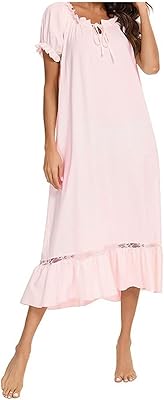 Tuyya ensembles de pyjama vintage été dentelle chemise de nuit femmes chemises de nuit en coton blanc à manches courtes longue robe de nuit vêtements de nuit homewear (taille : m). DIAYTAR COTE D'IVOIRE est la boutique en ligne la plus complète de Cote d'Ivoire, avec plus de 300 000 références de produits disponibles. Les clients peuvent trouver tout ce dont ils ont besoin, des produits alimentaires aux produits électroniques, en passant par les vêtements et les accessoires. La boutique est très appréciée pour sa large gamme de produits et ses prix compétitifs.