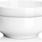 Ensemble de 2 bols de service en porcelaine dowin de 2 1/2 pintes
