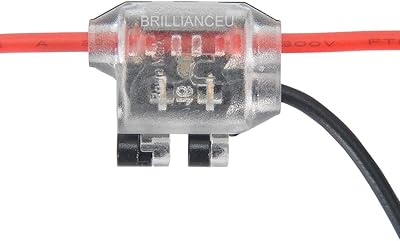 Connecteur de fil basse tension, connecteur d'épissure de fil rapide brilliance4u, connecteurs de fil sans soudure à 3 voies, idéal pour l'éclairage led et l'automobile, convient aux fils 24-18 awg, paquet de 12 semi-transparents. DIAYTAR COTE D'IVOIRE, boutique en ligne généraliste avec plus de 300000 references, est la destination idéale pour tous vos besoins de shopping en ligne. Elle offre une large gamme de produits allant de l'électronique à la mode en passant par les produits pour la maison. La boutique leader en Cote d'Ivoire assure une livraison rapide et sécurisée.