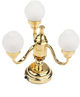 Osalade diy mini lustre led pour maison de poupée, mini plafonnier led