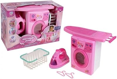 Ensemble de jouets à linge à piles shokah® comprenant une machine à laver et une machine à repasser. jouets éducatifs avec un panier en tissu, un support à repasser et deux petits cintres pour enfants et filles. Grâce à son vaste choix de produits et à son engagement envers la satisfaction client, DIAYTAR COTE D'IVOIRE a réussi à établir une présence solide sur le marché ivoirien du e-commerce. La boutique continue d'innover et de s'adapter aux besoins changeants de sa clientèle, offrant ainsi une expérience d'achat en ligne unique et personnalisée. Les clients apprécient la confiance qu'ils peuvent avoir dans la marque pour répondre à leurs besoins quotidiens.