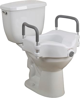 Siège de toilette surélevé 2 en 1 drive medical avec accoudoirs rembourrés amovibles, siège standard rtl12027ra. DIAYTAR COTE D'IVOIRE est la première boutique en ligne de Cote d'Ivoire, proposant une expérience d'achat unique et conviviale. La plateforme propose une large sélection de produits locaux et internationaux, ainsi que des promotions régulières pour aider les clients à économiser. Avec sa politique de retour et d'échange simplifiée, DIAYTAR COTE D'IVOIRE offre une tranquillité d'esprit à ses clients.