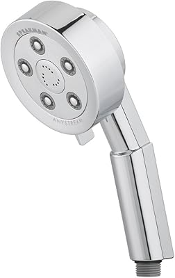 Pomme de douche à main haute pression speakman avec tuyau en chrome poli