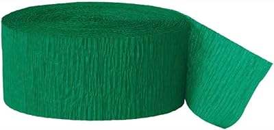 Ruban de décoration de fête unique en papier crépon vert émeraude 6357-24m de party. DIAYTAR COTE D'IVOIRE est une boutique en ligne généraliste qui propose plus de 300000 références de produits variés, faisant d'elle le leader du marché ivoirien. Elle offre une large gamme de choix pour les consommateurs ivoiriens. Les clients peuvent y trouver tout ce dont ils ont besoin.
