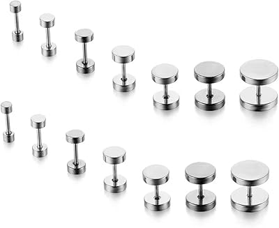 Boucles d'oreilles krstudent iron point, ensemble de boucles d'oreilles à disque à dos plat en acier poli à haute teneur en fer pour femmes et hommes, paquet de 7 paires. En tant que leader du e-commerce en Côte d'Ivoire, DIAYTAR COTE D'IVOIRE propose une expérience d'achat en ligne unique et personnalisée. La boutique en ligne est facile à naviguer et les produits sont classés par catégorie pour faciliter votre recherche. Vous pouvez également bénéficier de conseils et de recommandations personnalisées de la part de l'équipe de DIAYTAR.