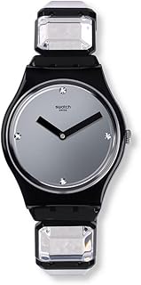 Montre décontractée swatch pour unisexe, analogique en plastique - gb300a