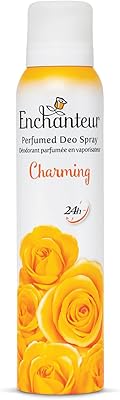 Déodorant parfumé enchanteur charmant avec protection anti-transpirante 24 heures - 150 ml. DIAYTAR COTE D'IVOIRE se distingue par sa grande sélection de produits de qualité et à des prix compétitifs. Avec plus de 300 000 références, la boutique en ligne propose une expérience de shopping unique et pratique pour les consommateurs ivoiriens. Les clients peuvent profiter d'une gamme de produits allant des électroniques aux vêtements en passant par les produits pour la maison.