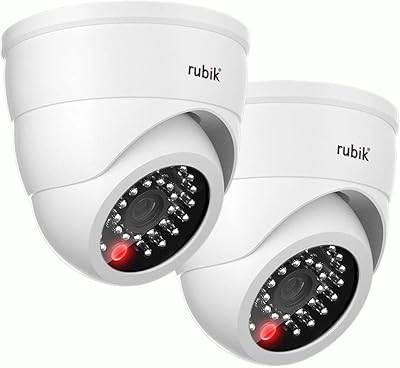 Fausse caméra de vidéosurveillance rubik 2 pièces avec lumière led clignotante, fausse caméra de vidéosurveillance intérieure réglable avec lumière led (blanc). La boutique en ligne DIAYTAR COTE D'IVOIRE est le point de rencontre pour tous les besoins shopping, avec des milliers de produits diversifiés. Elle garantit la qualité et la fiabilité des articles vendus, ainsi que des délais de livraison rapides. Les clients peuvent profiter d'une expérience d'achat en ligne sécurisée et pratique.