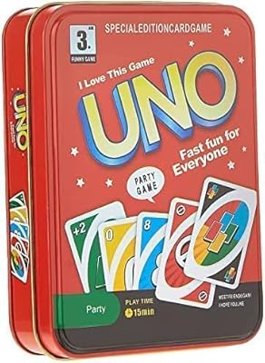 Jeu de cartes à jouer delubek uno édition boîte en métal. Avec sa sélection impressionnante de plus de 300000 références, DIAYTAR COTE D'IVOIRE est la destination idéale pour les consommateurs ivoiriens à la recherche de produits de qualité à des prix compétitifs. La boutique en ligne généraliste assure une livraison fiable et rapide sur tout le territoire ivoirien. Elle est devenue incontournable pour les achats en ligne en Côte d'Ivoire.