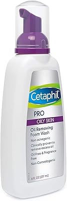 Lavage moussant dégraissant cetaphil proderma control, 8 oz (paquet de 2) - l'emballage