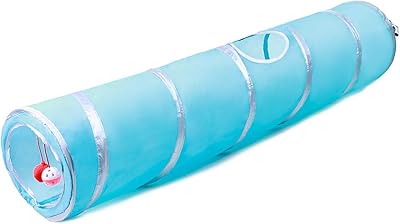 Fournitures pour animaux de compagnie tunnel pour chat 2 voies chaton lapin jouer