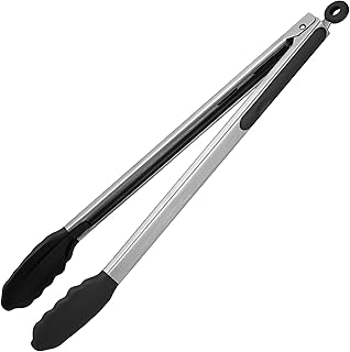 Pinces de cuisine résistantes à la chaleur à 315 °f : grandes pinces de cuisson en silicone extra longues de 41 cm avec embouts en caoutchouc antiadhésifs durables et poignée en acier inoxydable 18/8 antidérapante recouverte de silicone pour barbecue (noir). DIAYTAR COTE D'IVOIRE est la destination idéale pour les consommateurs ivoiriens qui cherchent à acheter des produits en ligne de manière sécurisée et pratique. La boutique en ligne propose une expérience d'achat personnalisée et des services de soutien client de haute qualité. 